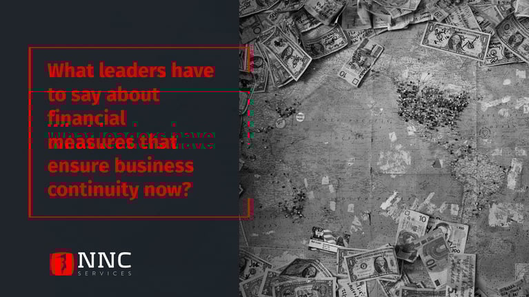 NNC Services advice from leaders regarding financial measures for business continuity 